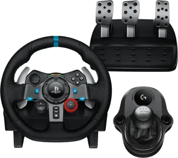 Logitech G29 SE Driving Force / závodný volant / pedále / PC / PS3 / PS4 / PS5 (991-000557)