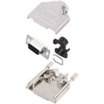 MH Connectors MHDTZK9-DM9S-K sada D-SUB zásuvková lišta 180 ° Pólov: 9 spájkovaný 1 ks; MHDTZK9-DM9S-K