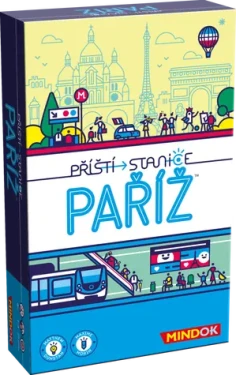 Mindok rodinná hra Budúca stanica Paríž