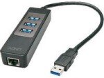Lindy 1x RJ-45 + 3x USB-A 3.0 (43176)