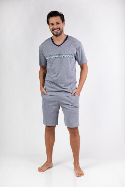 476 PÁNSKE PYŽAMO VEĽKÉ S/25 C.melange XXL