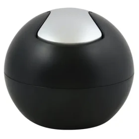 Spirella BOWL MATT mini výklopný odpadkový kôš 1 L matný čierny / plast (7610583203717)