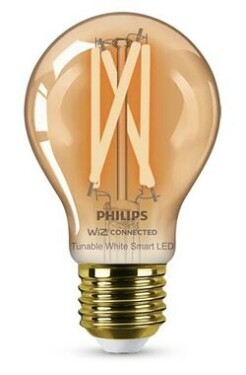 Philips SMART filament A60 E27 7W / múdra LED žiarovka / 640 lm / 2000 - 5000 k / stmievateľná (929003017421)