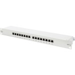 DIGITUS Patch panel, CAT6 19, 16xSTP RJ45