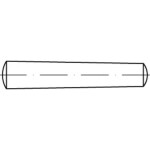 TOOLCRAFT TO-5393832 kužeľový kolík 4 mm ocel 100 ks; TO-5393832