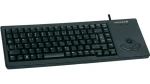 CHERRY G84-5400LUMDE-2 čierna / Klávesnica s trackballom / drôtová / USB / DE layout (G84-5400LUMDE-2)