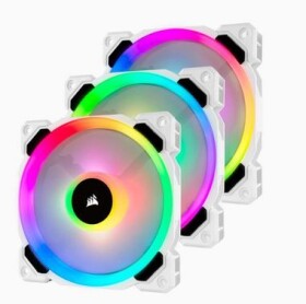 Corsair LL120 RGB Dual Light Loop RGB (3ks) / 120 mm / 36 dB @ 2200 RPM / 63 CFM / PWM / biela (CO-9050092-WW)