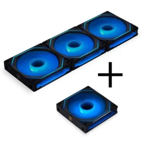 Lian Li UNI FAN SL-INF 120 Reverse Blade + UNI FAN SL-INF čierna / ARGB / 4ks / 120mm / 2100rpm / 29 dB / 61 CFM / 4 pin (GABU-533)