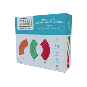 Mamido Cleverclixx Intense Zatáčky k závodní magnetické dráze 15 ks