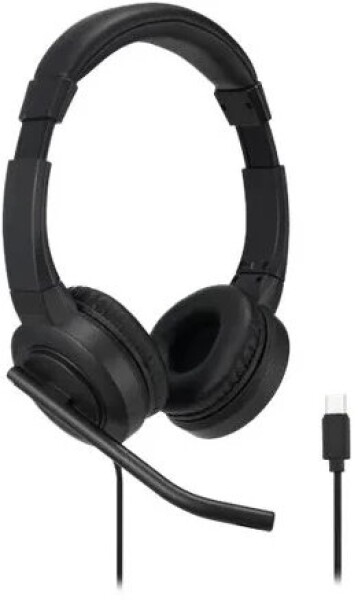 Kensington Kensington H1000 Wired Headset USB-C, Black