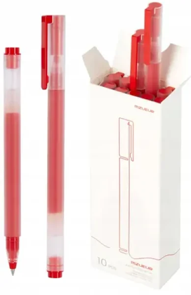 XIAOMI vysokokapacitné gélové perá (10-Pack) červená (BHR8863GL)