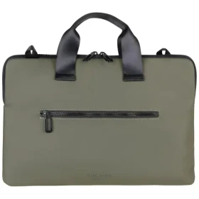 Tucano Gommo zelená / Taška / 15,6" a MacBook Pro 16" / AntiSlip System / vodeodolná (BSGOM1516-VM)