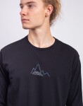 Patagonia M's L/S Berm Logo Responsibili-Tee Black L