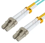 MicroConnect LC-LC / Optický patch kábel / OM3 / 50 m (FIB442050)