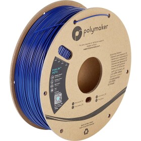 Polymaker PB01020 PolyLite vlákno pre 3D tlačiarne PETG plast Žiaruvzdorné, Vysoká pevnosť v ťahu 2.85 mm 1000 g modrá 1 ks; PB01020