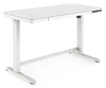 Digitus Elektrický výškovo nastaviteľný stôl / 120x60 cm / USB nabíjačka / zásuvka (DA-90406)