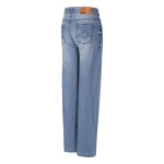 Detské džínsy NAX ELEFO vintage indigo 152-158