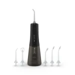 TrueLife AquaFloss Compact L100 čierna / ústna sprcha / 300 ml / 3 režimy (TLCFMAFCL10BA)