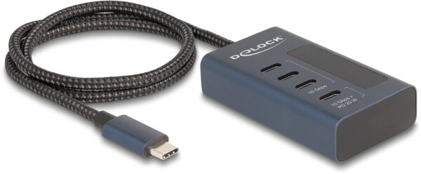 Delock DeLOCK 64189 huby i koncentratory USB 3.2 Gen 1 (3.1 Gen 1) Type-C 10000 Mbit/s Modrý