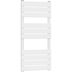 CERANO - Koupelnový radiátor Claude - boční připojení - 480 W - bílá lesklá - 1000x500 mm CER-393072