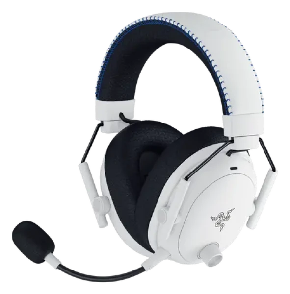 Razer BlackShark V3 Pro for PlayStation biela/čierna / Herné slúchadlá s mikrofónom / ANC / 2.4GHz / Bluetooth / USB-C (RZ04-05400600-R3G1)