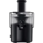 Braun MultiJuice 5 SJ 5000 čierna / Odšťavovač / 800 W / 2 l nádoba na šťavu / 1,5 l nádoba na dužinu (0X22511016)