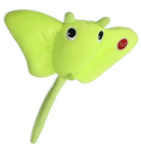 Dog Fantasy Hračka - Glow Raja zelená svietiaca v tme 27cm (454-307195)