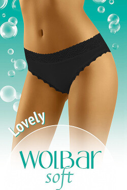 Mäkké nohavičky Lovely Black - Wol-Bar L