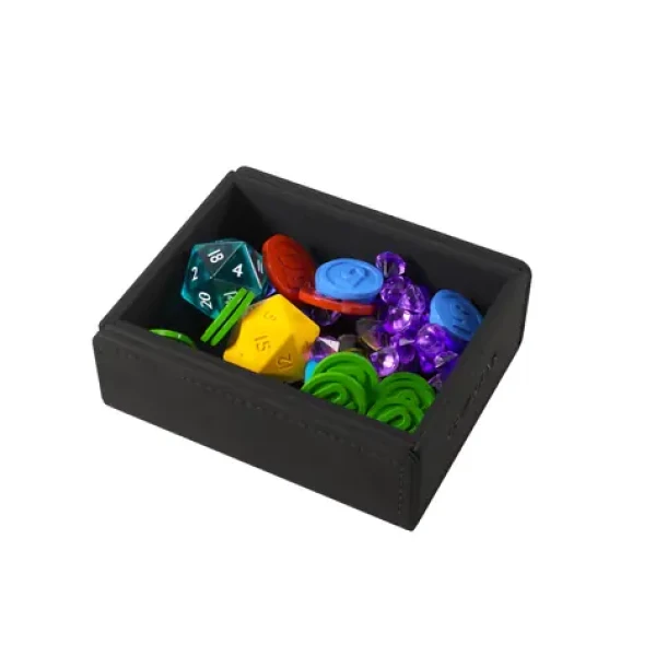 GAMEGENIC Box na žetóny, karty a kocky Token Keep čierna / magnetické veko / 113 × 87 × 36 mm (GGS20150ML)