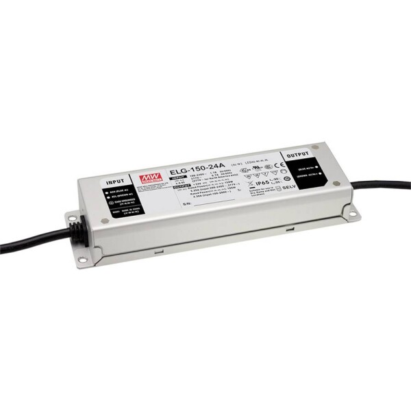 MEAN WELL ELG-150-48AB-3Y LED driver konštantné napätie 150.2 W 1.56 - 3.13 A 43.2 - 52.8 V/DC stmievací funkcie 3v1, montáž na nehorľavom povrchu, schválenie; ELG-150-48AB-3Y