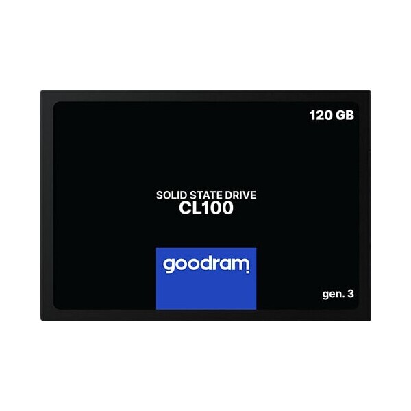 GOODRAM CL100 Gen. 3 120GB / 2.5 / SATA III / 3D-NAND TLC / R: 500MBs / W: 360MBs / dopredaj (SSDPR-CL100-120-G3)