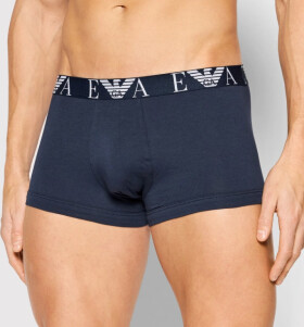 Pánske boxerky 3Pack modrá mix Emporio Armani modrá mix