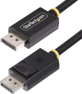 StarTech DP21-1M-DP40- Cable čierna / Kábel DisplayPort / 8K / 144 Hz / 1 m (DP21-1M-DP40-CABLE)