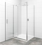 Sprchovací kút obdĺžnik 100x80 cm SAT TEX SIKOTEXP100STENA80 SIKOTEXP100STENA80