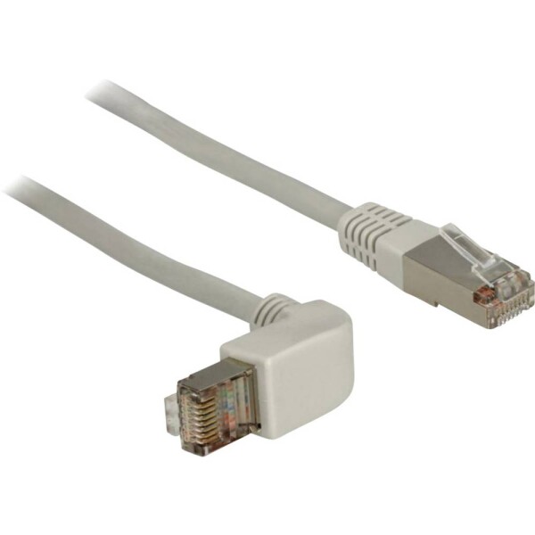 Delock 83515 RJ45 sieťové káble, prepojovacie káble CAT 5e S/FTP 1.00 m sivá 1 ks; 83515