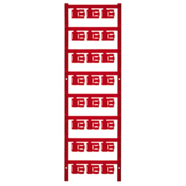 Weidmüller 1062020000 SFC 2.5/12 MC NE RT ochranný štítok Druh montáže: prichytenie sponami Potlačiteľná plocha: 5.80 x 12 mm červená Počet markerov: 120 120 ks; 1062020000