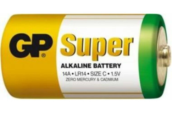 GP Super Alkaline LR14 (C, malé mono) 1ks (za-20)