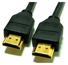 Kábel HDMI (M)-(M) 5 m čierna / Kábel HDMI / HDMI 1.4 / 4K 30 Hz / pozlátené konektory