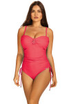 Dámske jednodielne plavky Bayamon13 8030BM13 2 Dark Pink - SELF 42F tmavě růžová