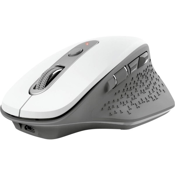 Trust Ozaa Rechargeable Wireless Mouse biela / Bezdrôtová optická myš / 2400DPI / 2.4 GHz / USB (24035)