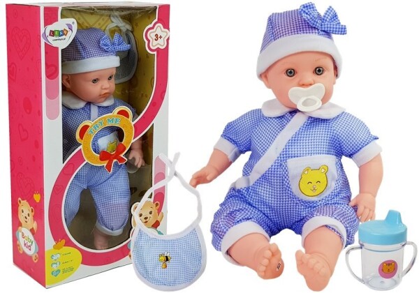 Mamido Bábika s modrým oblečením a doplnkami
