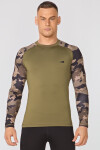 Tričko Rough Radical Furious Army Ls Khaki/Camo M