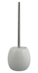 MSV JAVA WC kefa biela / Keramická nádoba / Nerezová rukoväť / 12 x 38,5 cm