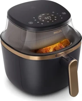Philips 3000 series NA332/00 čierna / Teplovzdušná fritéza / 1700 W / objem 6.2 l (NA332/00)