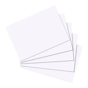 Herlitz Prázdne kartičky A6 / 100 ks / biela (10621423)