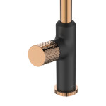 INVENA INVENA - Drezová batéria MOONLIGHT čierna/ružové zlato BZ-77-014-V