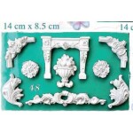 Siliconová forma ornamenty - Galias Moulds - Galias Moulds