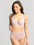 Dámska perlová podprsenka Sabrina Vintage 10631 - Panache 65G pudrovo-růžová