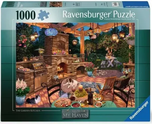Ravensburger Puzzle My Haven č.10: Záhradná kuchyňa