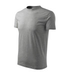 Tričko Recall unisex tmavo sivé S
